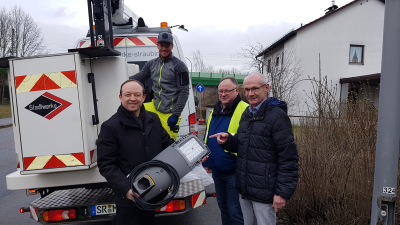 Neue Straßenbeleuchtung in Straßkirchen spart Energie und schont die Umwelt