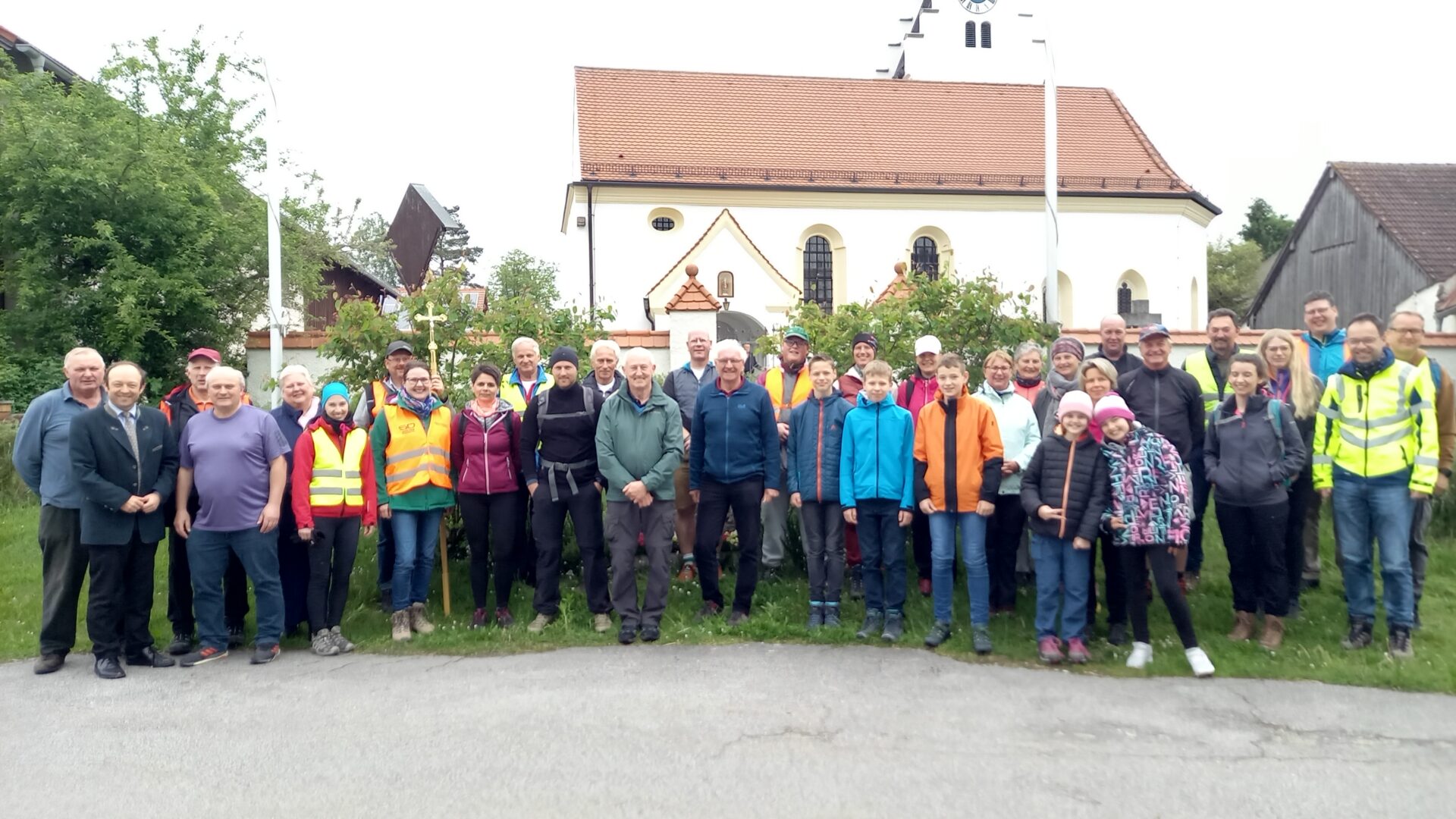 40 Teilnehmer an der Pilgerwallfahrt