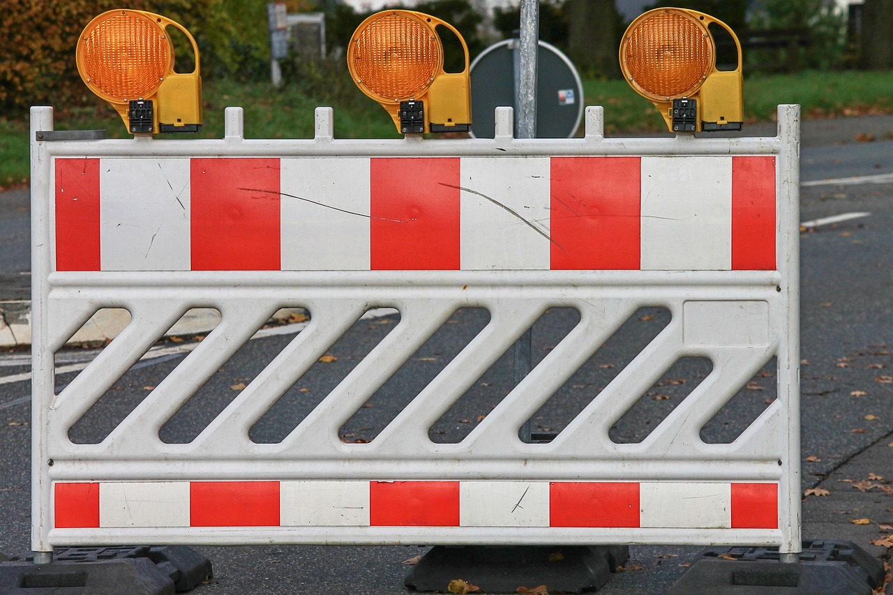 Wasserwerk BA III für den Verkehr gesperrt