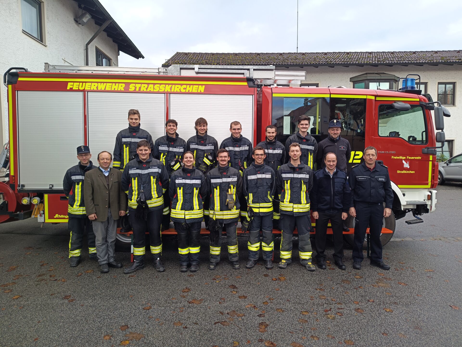 Feuerwehr Straßkirchen auf Leistung geprüft