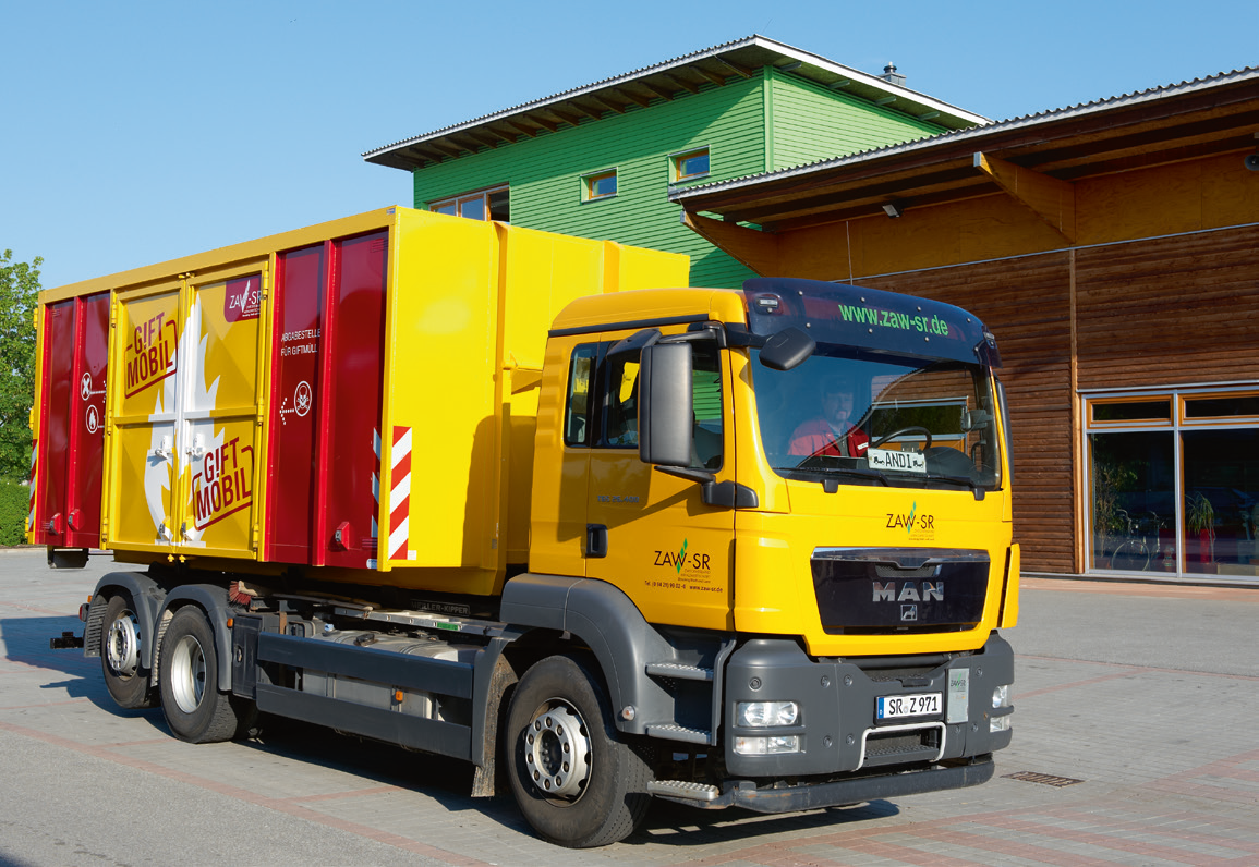 Mobile Sammlung gefährlicher Abfälle im Landkreis Straubing-Bogen