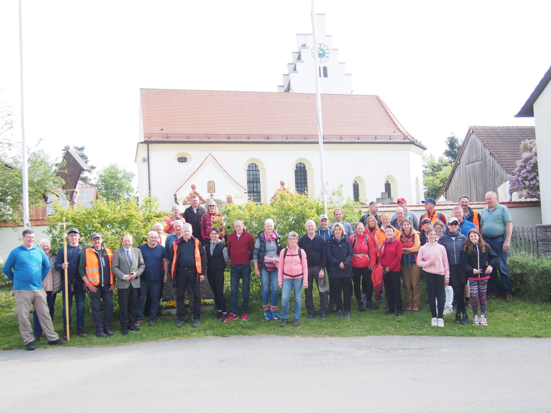 40 Teilnehmer an der Pilgerwallfahrt