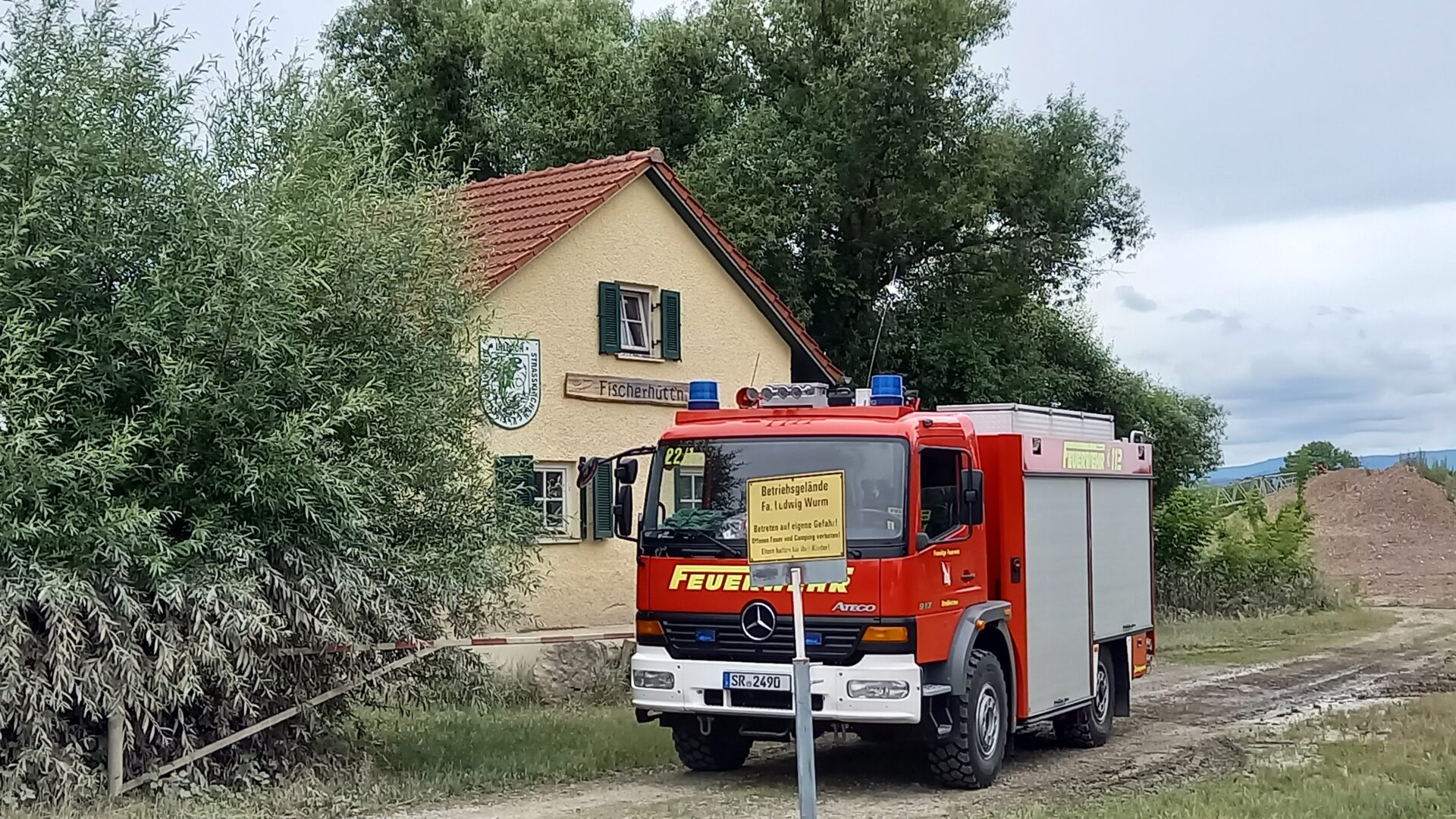 Aufräumarbeiten des Fischereivereins Irlbach-Straßkirchen e.V.