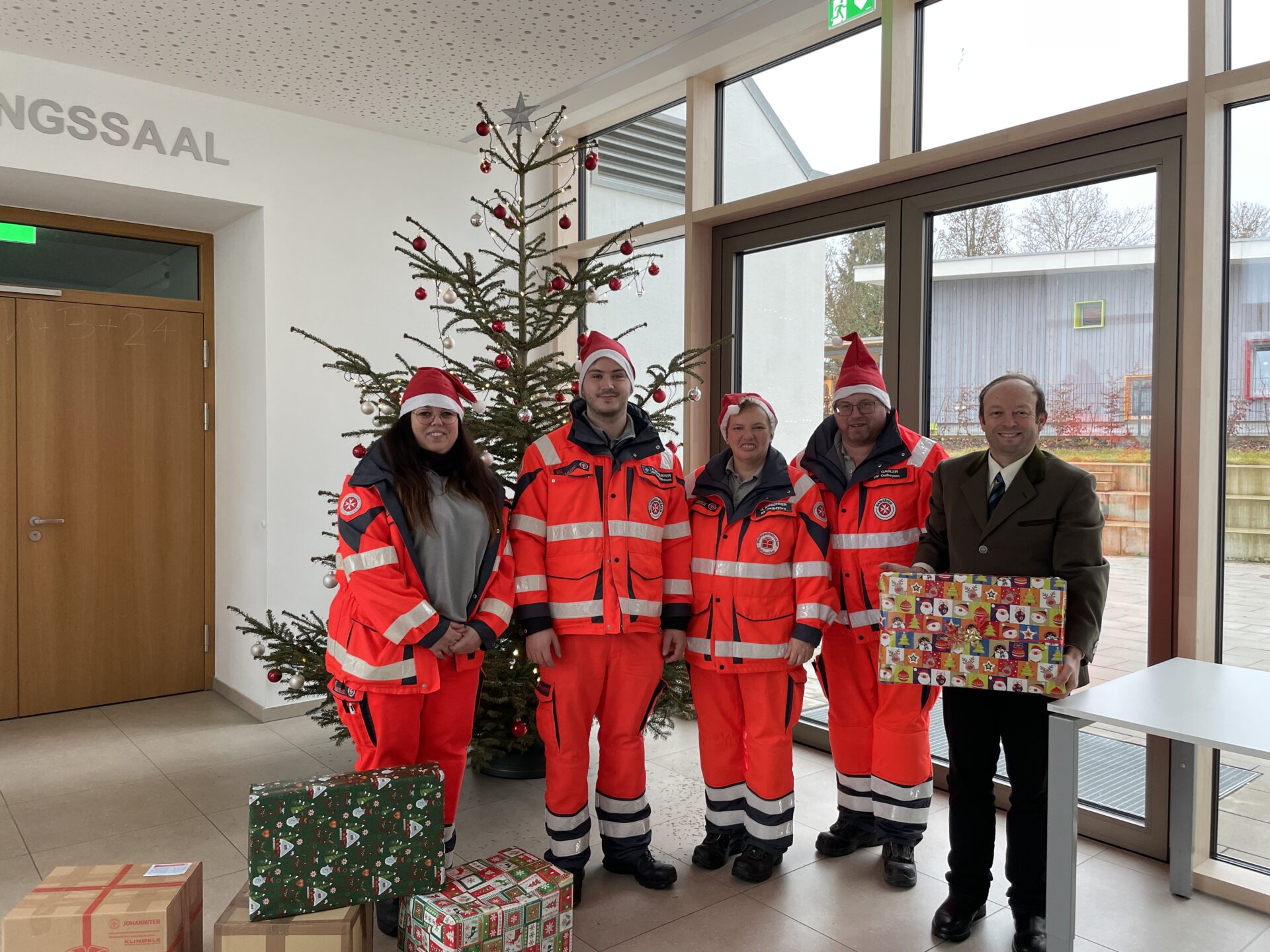 „Johanniter-Weihnachtstrucker“ in der Verwaltungsgemeinschaft